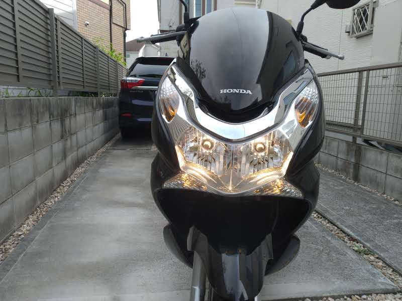 ゲニスク ポジション球のled化 Pcx